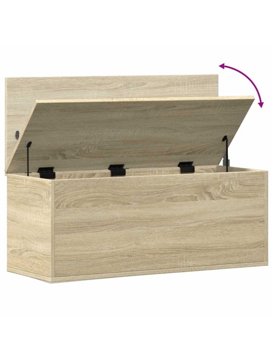 Úložný regál dub sonoma 90 x 35 x 35 cm kompozitní dřevo