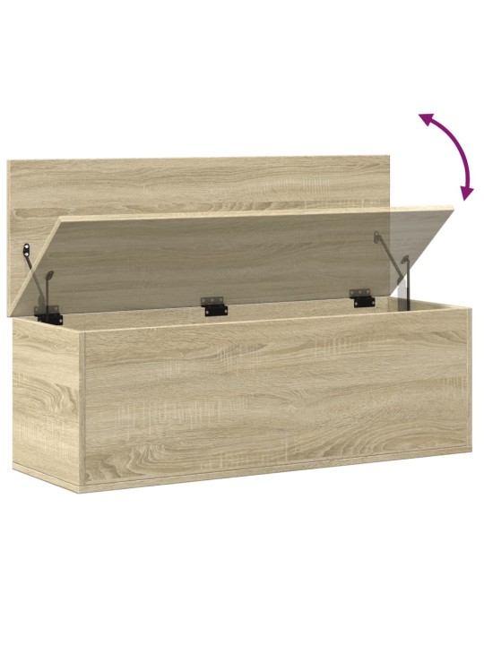 Úložný regál dub sonoma 102 x 35 x 35 cm kompozitní dřevo