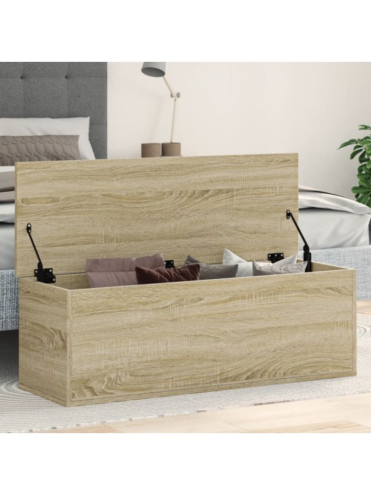 Úložný regál dub sonoma 102 x 35 x 35 cm kompozitní dřevo