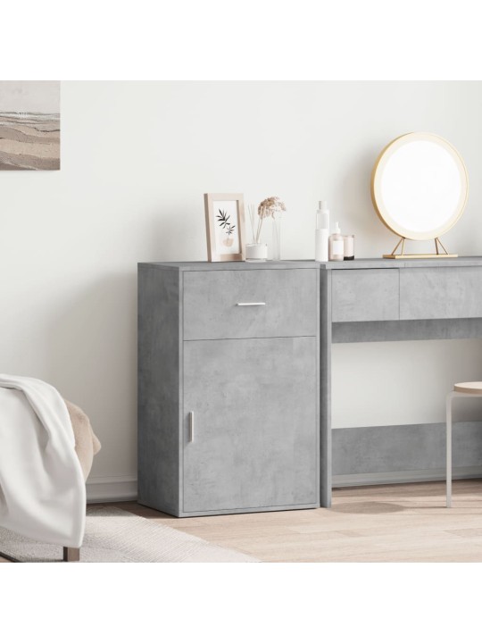 Úložná skříňka betonově šedá 56,5 x 39 x 90 cm kompozitní dřevo