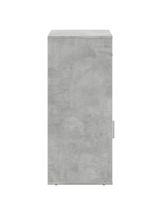 Úložná skříňka betonově šedá 56,5 x 39 x 90 cm kompozitní dřevo