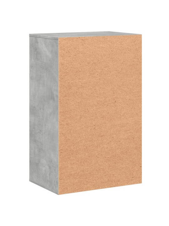 Úložná skříňka betonově šedá 56,5 x 39 x 90 cm kompozitní dřevo