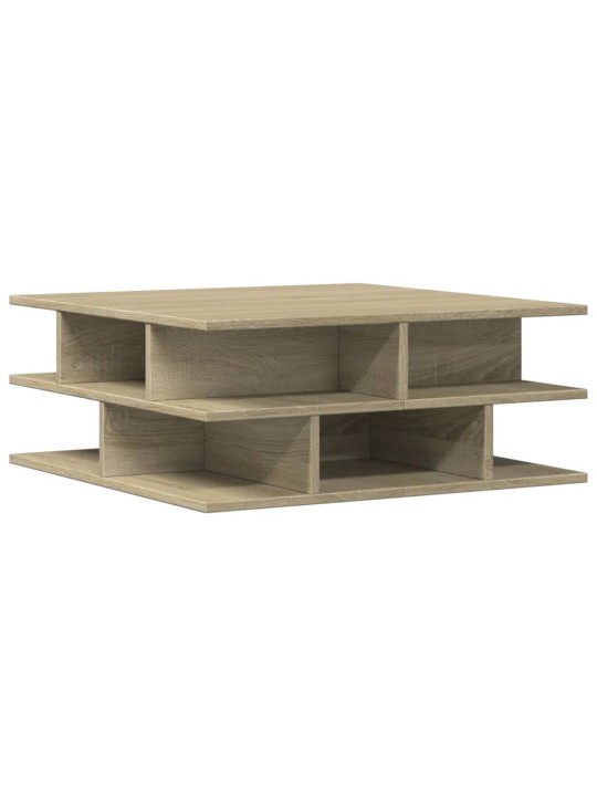 Konferenční stolek dub sonoma 70 x 70 x 29 cm kompozitní dřevo