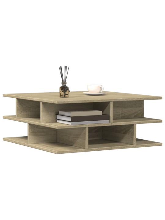 Konferenční stolek dub sonoma 70 x 70 x 29 cm kompozitní dřevo