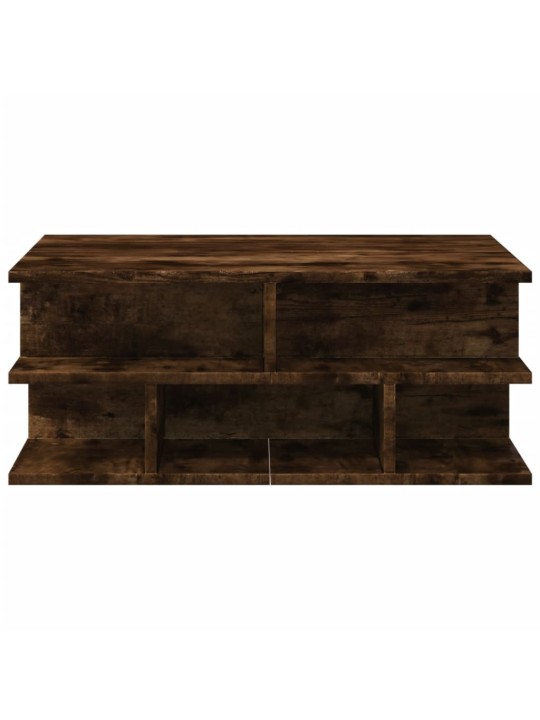 Konferenční stolek kouřový dub 70 x 70 x 29 cm kompozitní dřevo