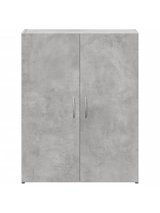 Kartotéka betonově šedá 60 x 32 x 77,5 cm kompozitní dřevo