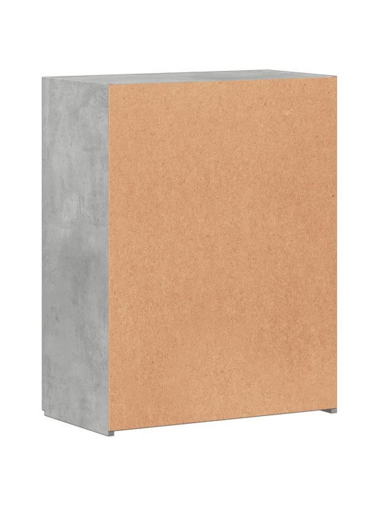 Kartotéka betonově šedá 60 x 32 x 77,5 cm kompozitní dřevo
