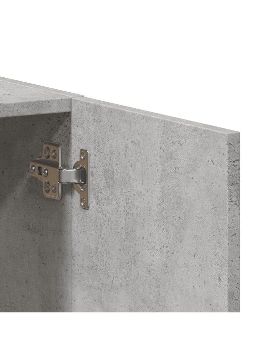 Kartotéka betonově šedá 60 x 32 x 77,5 cm kompozitní dřevo