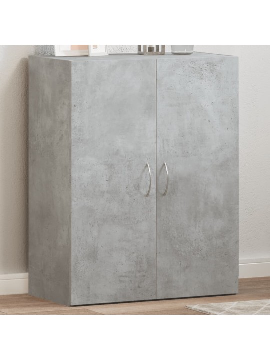 Kartotéka betonově šedá 60 x 32 x 77,5 cm kompozitní dřevo