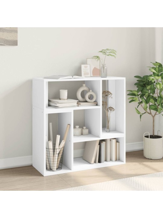 TV skříňky 2 ks bílé 75 x 30 x 50 cm kompozitní dřevo