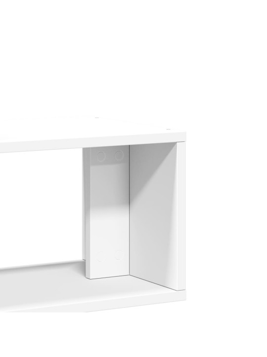 TV skříňky 2 ks bílé 75 x 30 x 50 cm kompozitní dřevo