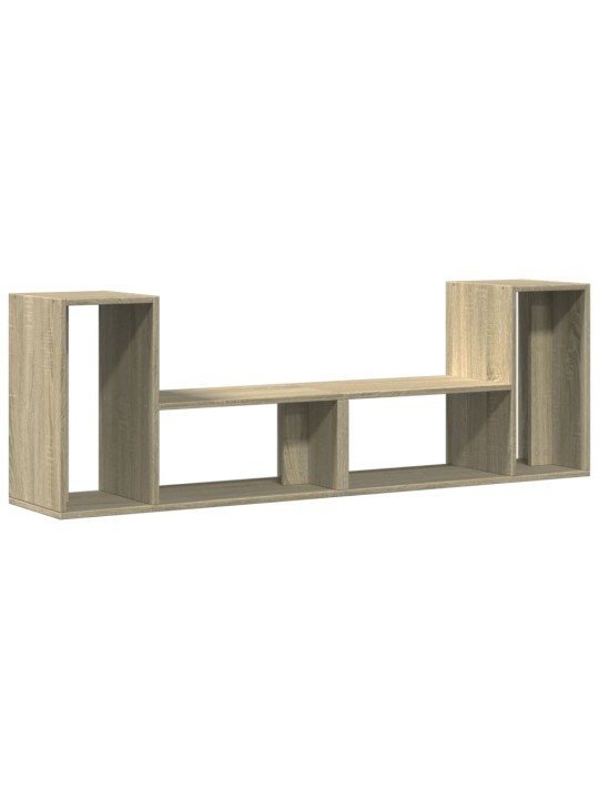 TV skříňky 2 ks dub sonoma 75 x 30 x 50 cm kompozitní dřevo