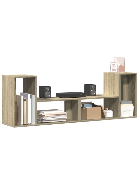TV skříňky 2 ks dub sonoma 75 x 30 x 50 cm kompozitní dřevo