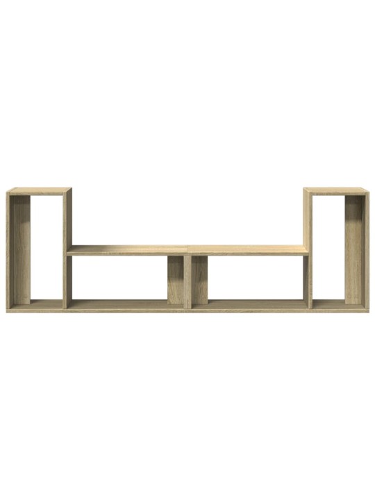 TV skříňky 2 ks dub sonoma 75 x 30 x 50 cm kompozitní dřevo