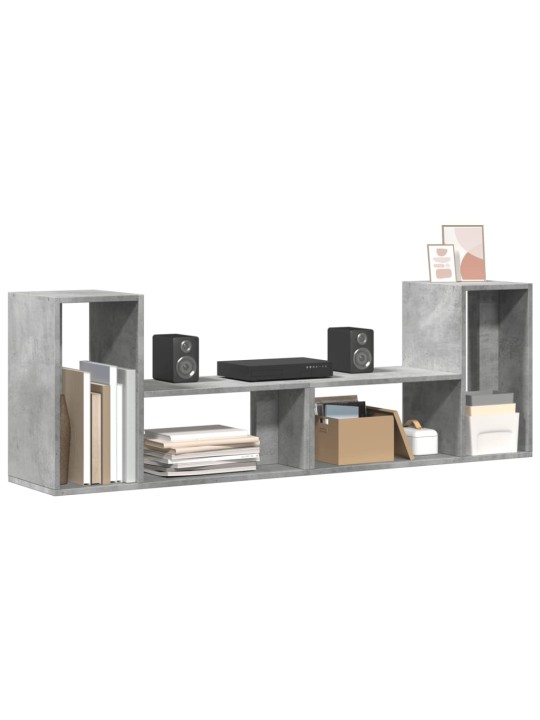TV skříňky 2 ks betonově šedé 75 x 30 x 50 cm kompozitní dřevo