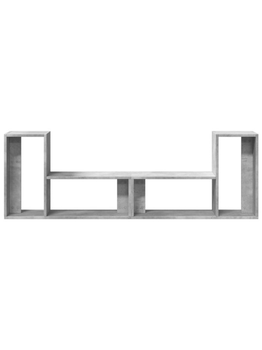 TV skříňky 2 ks betonově šedé 75 x 30 x 50 cm kompozitní dřevo