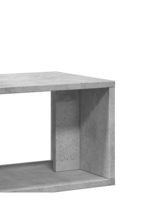 TV skříňky 2 ks betonově šedé 75 x 30 x 50 cm kompozitní dřevo