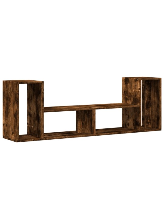 TV skříňky 2 ks kouřový dub 75 x 30 x 50 cm kompozitní dřevo