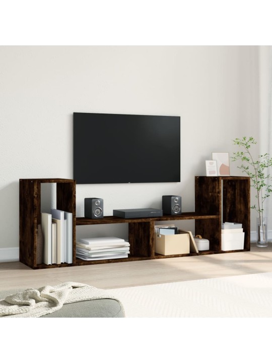 TV skříňky 2 ks kouřový dub 75 x 30 x 50 cm kompozitní dřevo