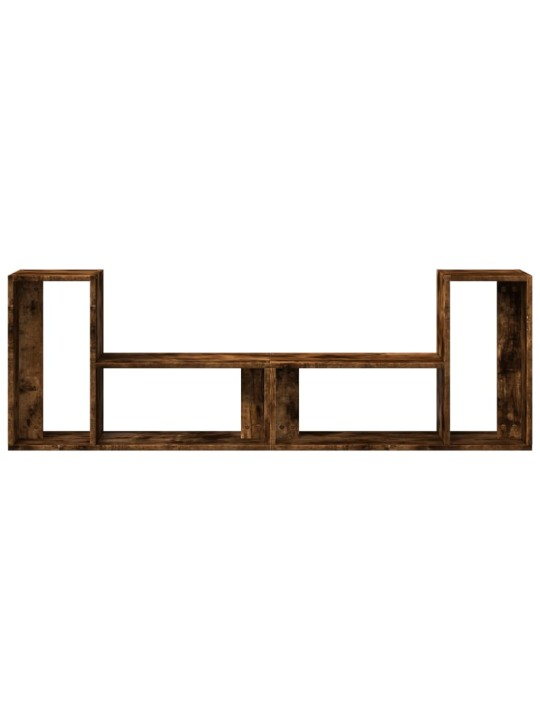 TV skříňky 2 ks kouřový dub 75 x 30 x 50 cm kompozitní dřevo