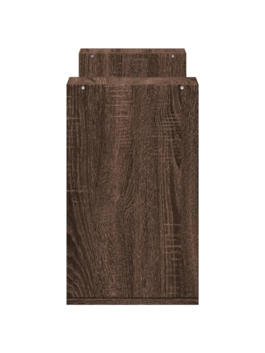 TV skříňky 2 ks hnědý dub 75 x 30 x 50 cm kompozitní dřevo