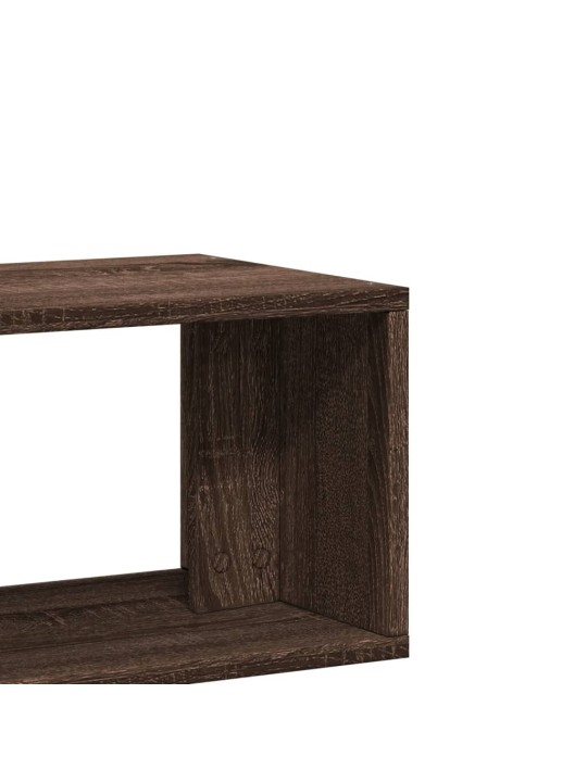 TV skříňky 2 ks hnědý dub 75 x 30 x 50 cm kompozitní dřevo