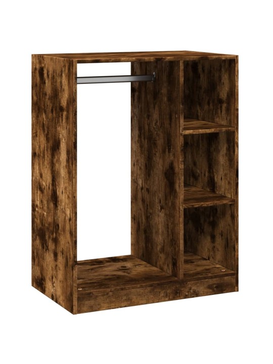 Šatní skříň kouřový dub 77 x 48 x 102 cm kompozitní dřevo