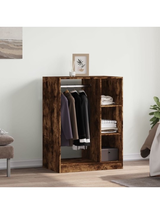 Šatní skříň kouřový dub 77 x 48 x 102 cm kompozitní dřevo
