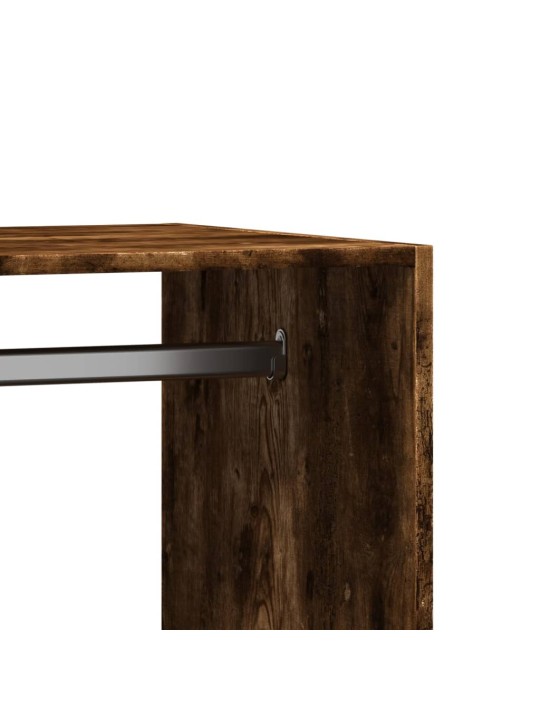 Šatní skříň kouřový dub 77 x 48 x 102 cm kompozitní dřevo