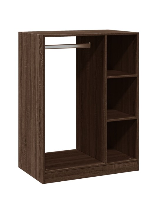 Šatní skříň hnědý dub 77 x 48 x 102 cm kompozitní dřevo
