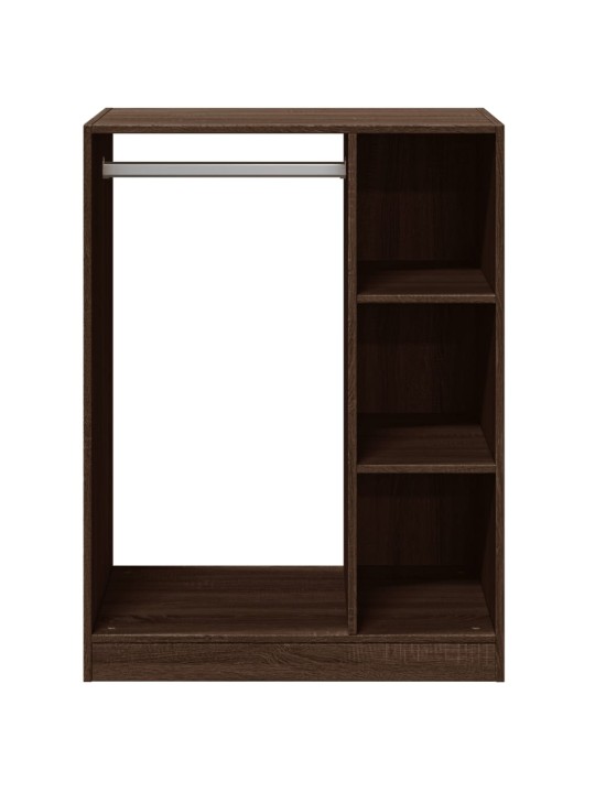 Šatní skříň hnědý dub 77 x 48 x 102 cm kompozitní dřevo