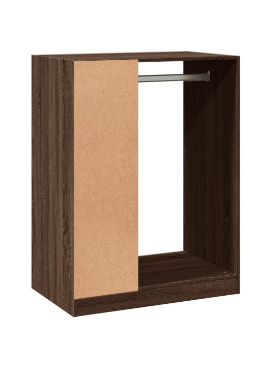 Šatní skříň hnědý dub 77 x 48 x 102 cm kompozitní dřevo