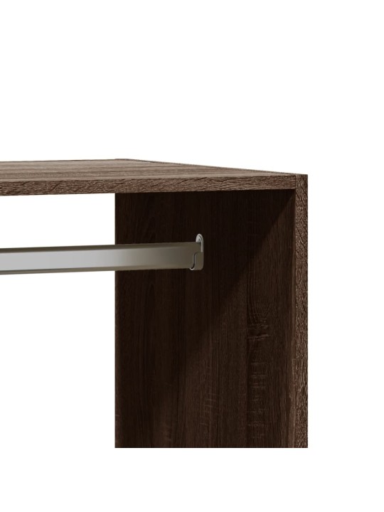 Šatní skříň hnědý dub 77 x 48 x 102 cm kompozitní dřevo