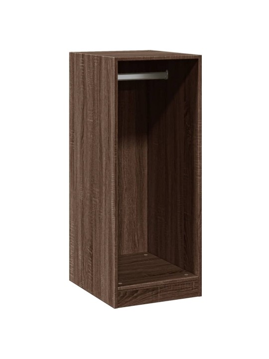 Šatní skříň kouřový dub 48 x 41 x 102 cm kompozitní dřevo