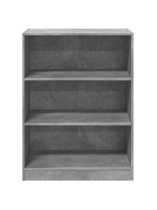Šatní skříň betonově šedá 77 x 48 x 102 cm kompozitní dřevo