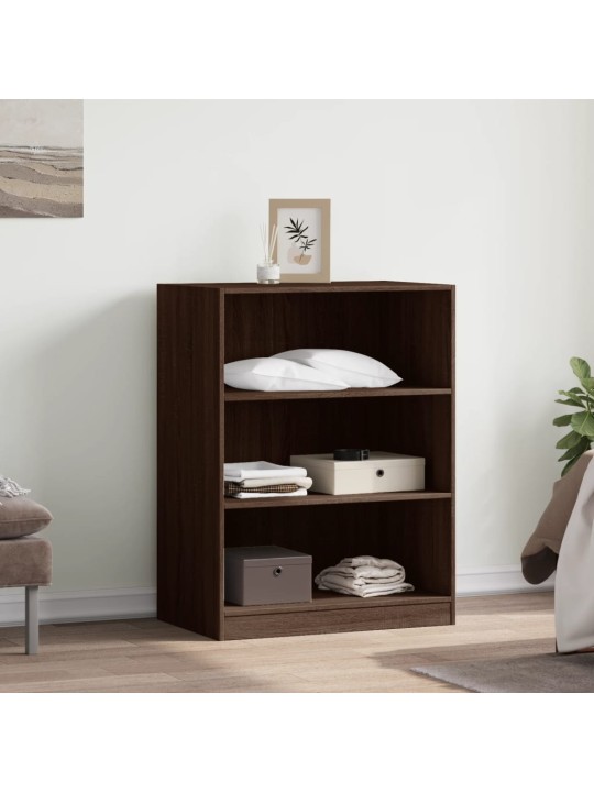 Šatní skříň hnědý dub 77 x 48 x 102 cm kompozitní dřevo