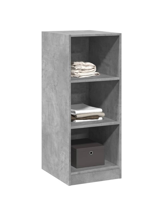 Šatní skříň betonově šedá 48 x 41 x 102 cm kompozitní dřevo