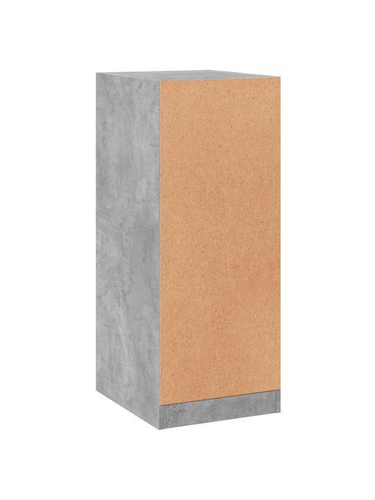 Šatní skříň betonově šedá 48 x 41 x 102 cm kompozitní dřevo