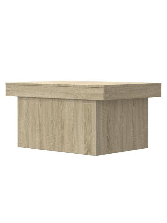 Konferenční stolek dub sonoma 80x55x40 cm kompozitní dřevo