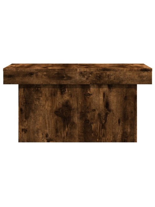 Konferenční stolek kouřový dub 80 x 55 x 40 cm kompozitní dřevo