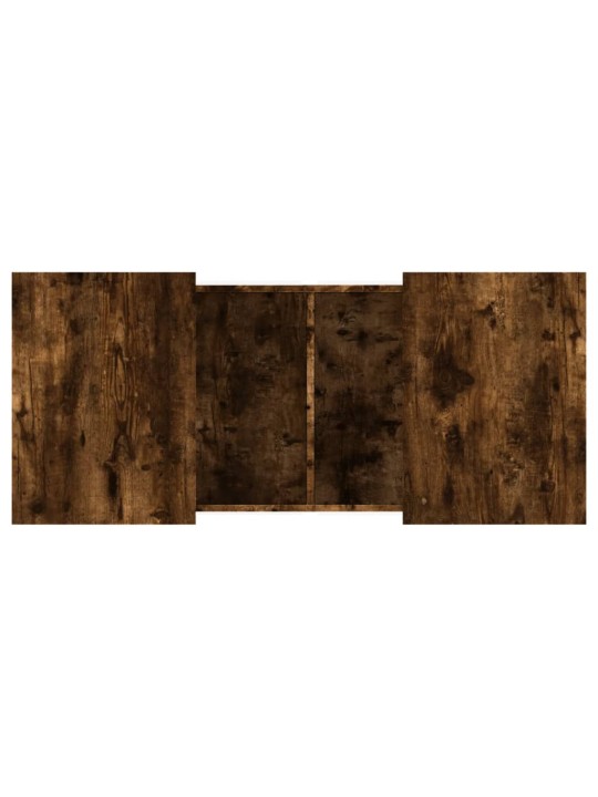 Konferenční stolek kouřový dub 80 x 55 x 40 cm kompozitní dřevo