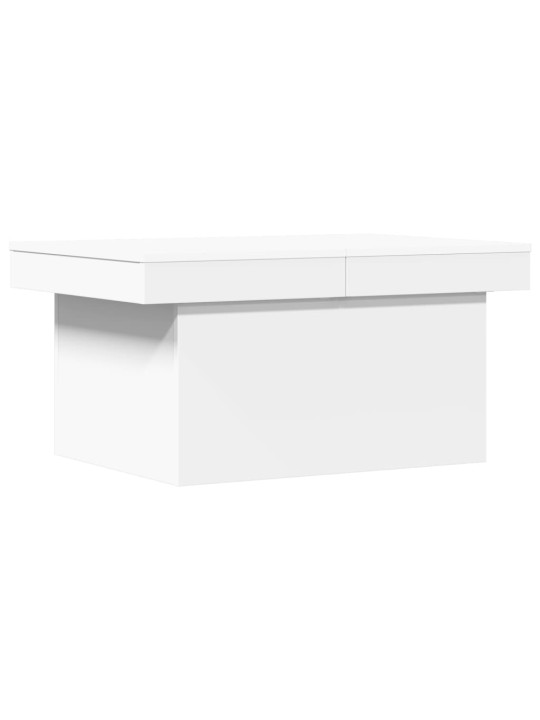 Konferenční stolek bílý 100 x 55 x 40 cm kompozitní dřevo