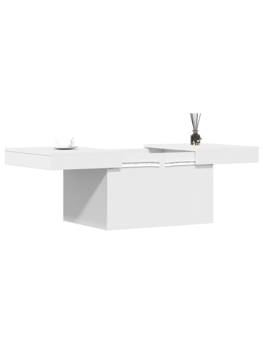 Konferenční stolek bílý 100 x 55 x 40 cm kompozitní dřevo