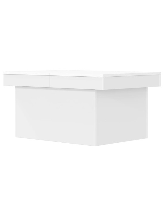 Konferenční stolek bílý 100 x 55 x 40 cm kompozitní dřevo