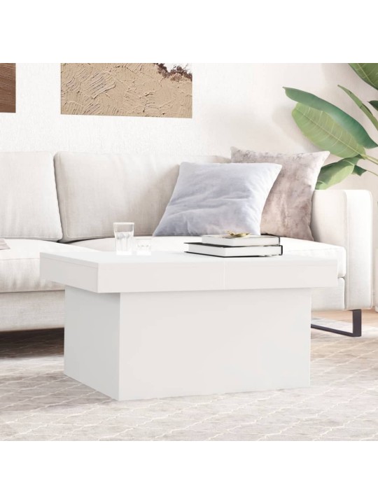 Konferenční stolek bílý 100 x 55 x 40 cm kompozitní dřevo