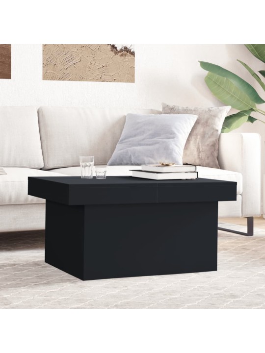 Konferenční stolek černý 100 x 55 x 40 cm kompozitní dřevo
