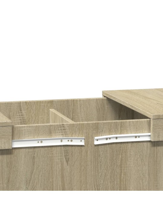 Konferenční stolek dub sonoma 100 x 55 x 40 cm kompozitní dřevo