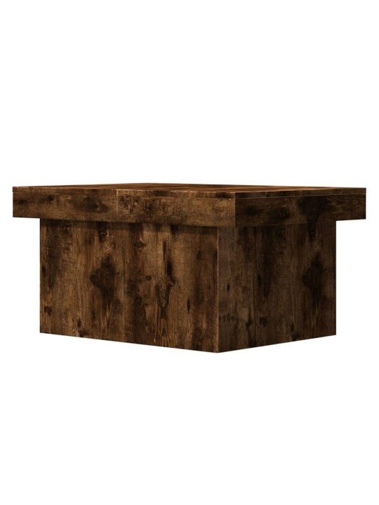 Konferenční stolek kouřový dub 100x55x40 cm kompozitní dřevo