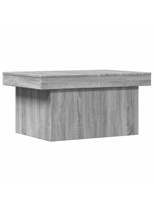 Konferenční stolek šedý sonoma 100x55x40 cm kompozitní dřevo