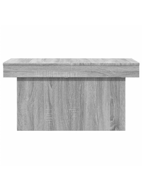 Konferenční stolek šedý sonoma 100x55x40 cm kompozitní dřevo